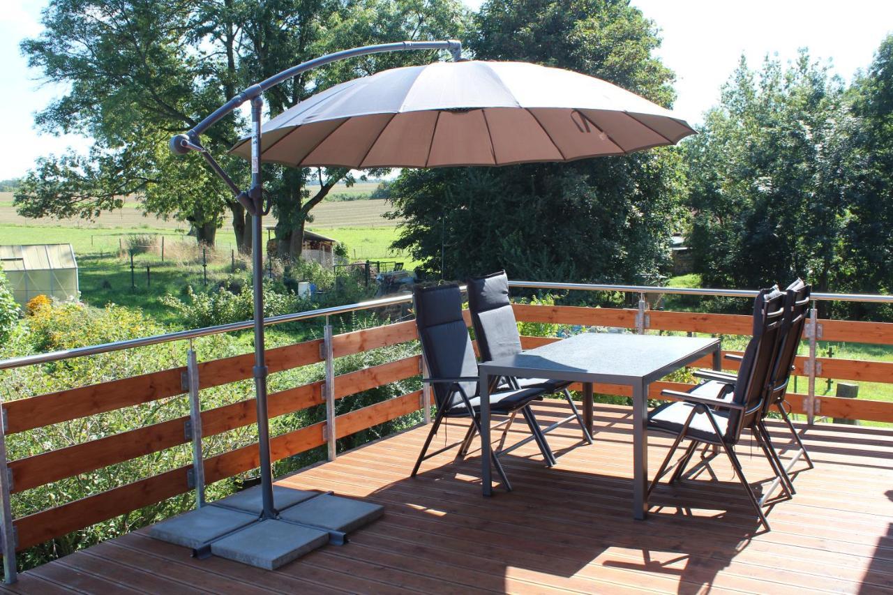 Ferienwohnung Feldblick Struppen Екстер'єр фото